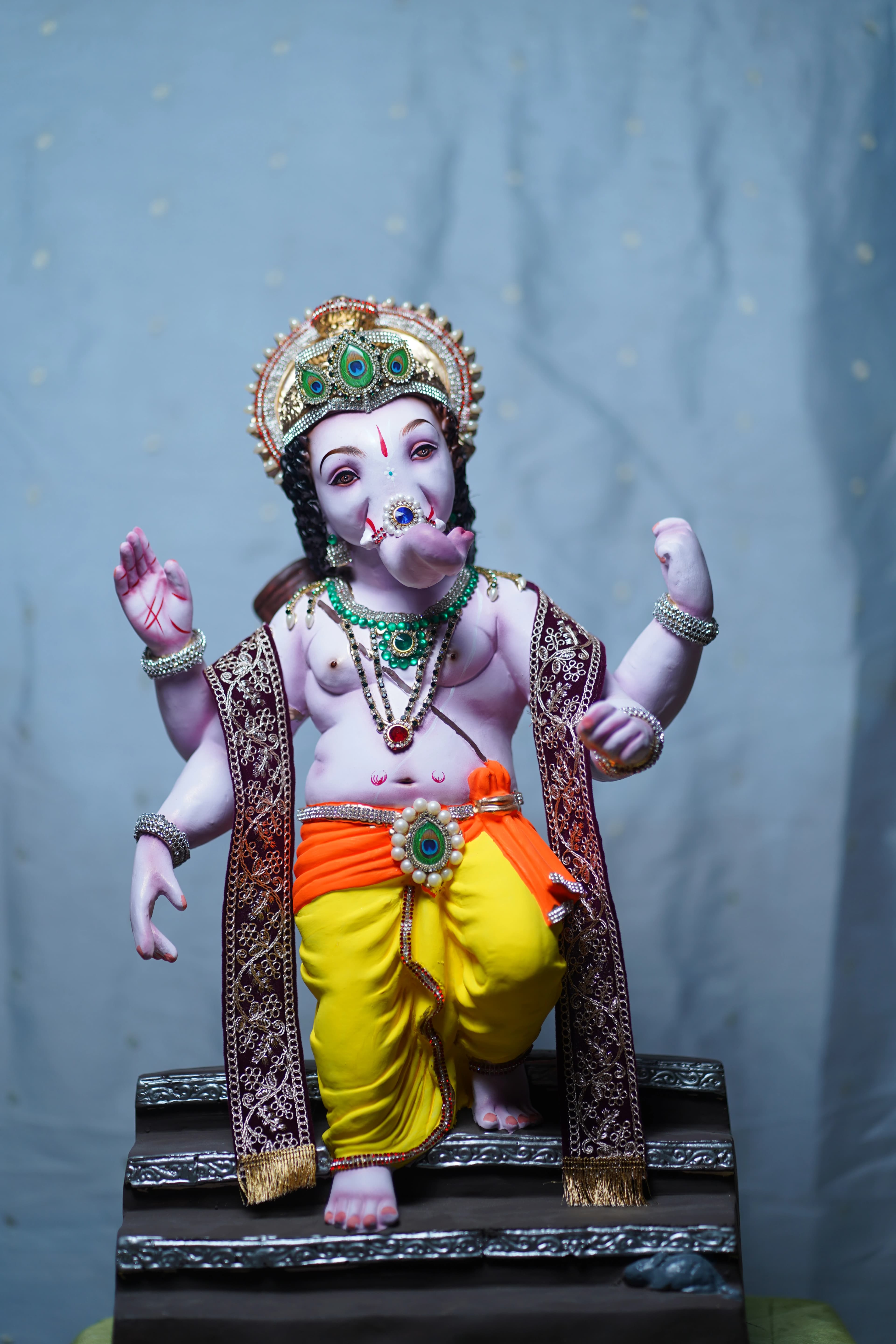 Resting Ganesha 4"